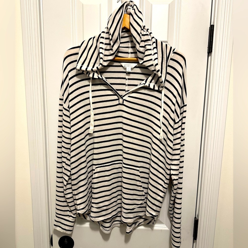 Market & Spruce (Stitch Fix) Kallon Brushed Knit Hoodie - Large